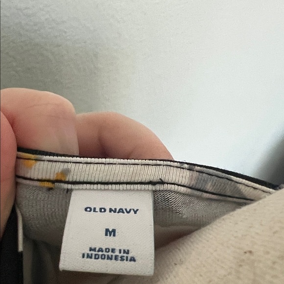 Old Navy Black Floral Faux Wrap Midi Dress - Picture 2 of 12